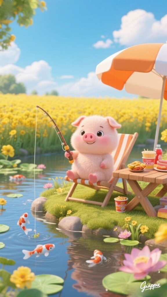 19+ hình con lợn cute, đáng yêu và ngộ nghĩnh được nhiều người yêu thích 2 Hình con lợn cute phù hợp làm hình nền điện thoại đẹp mắt